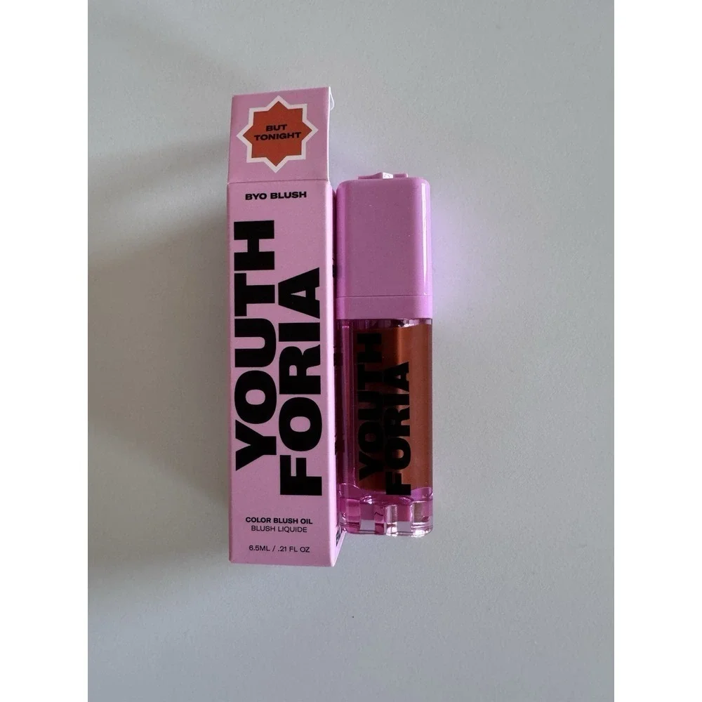New Youthforia BYO Blush, Blush Oil - But Tonight, .21 FL OZ NIB TikTok Famous